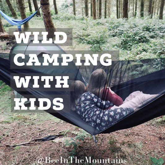 Wild camping with kids